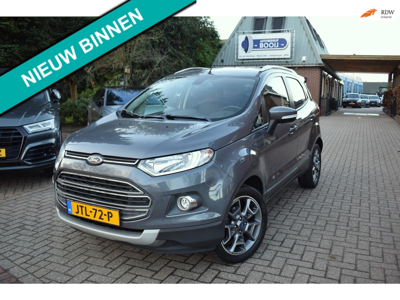 Ford EcoSport - 1.5 Ti-VCT Titanium AUTOMAAT/NAVI/CRUISE-CONTROL/AIRCO-ECC/TREKHAAK/PDC/KEYLESS/BLUETOOTH - AutoWereld.nl