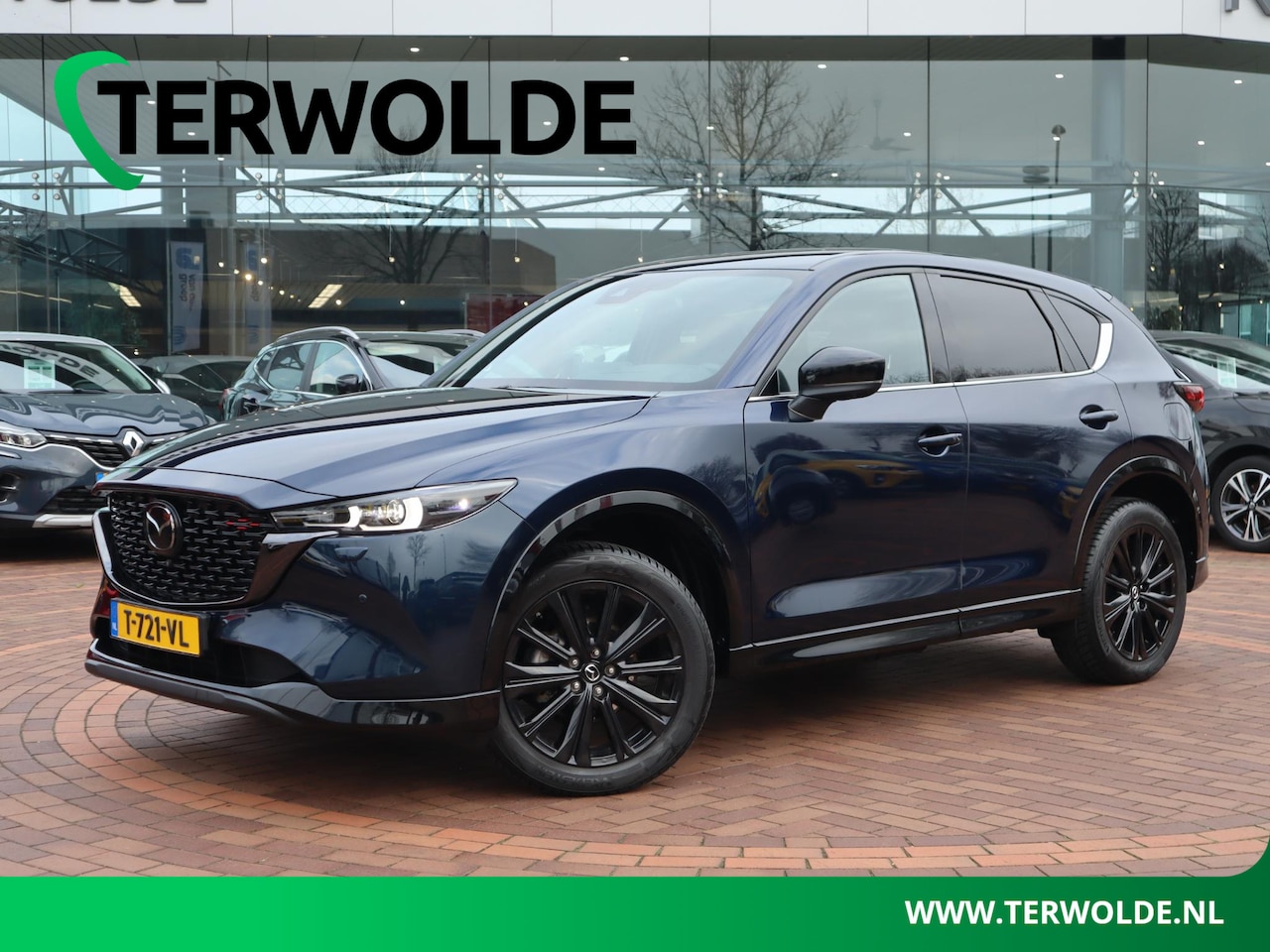 Mazda CX-5 - 2.0 e-SkyActiv-G M Hybrid 165 Homura | Automaat | Leer/Alcantara bekleding | Trekhaak wegk - AutoWereld.nl