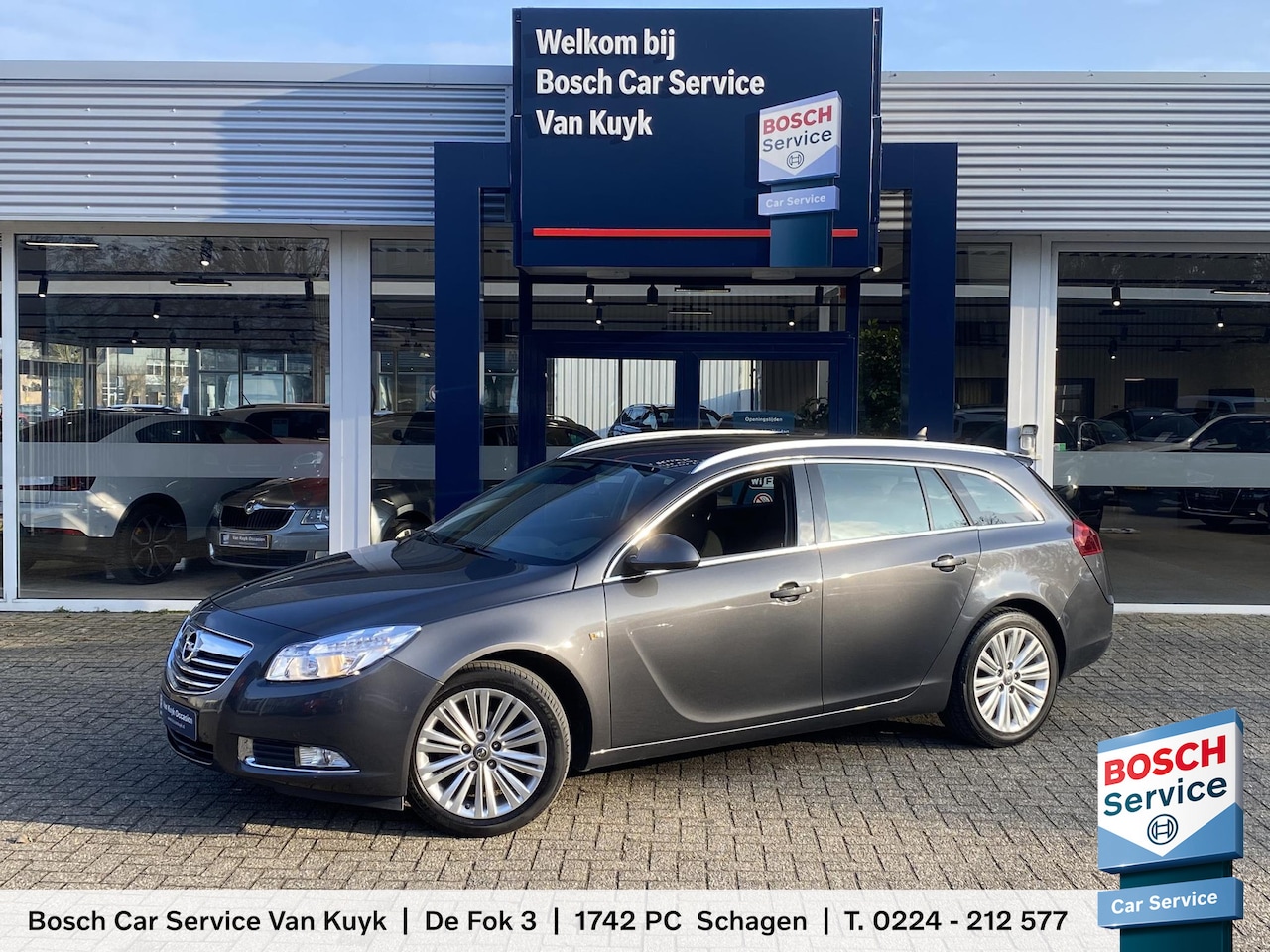 Opel Insignia Sports Tourer - 1.4 Turbo EcoFLEX Business Edition / NL-Auto / 1e-Eigenaar! / Cruise-Control / Climate-Con - AutoWereld.nl