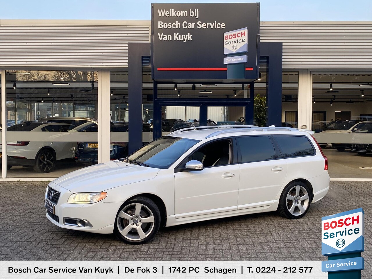 Volvo V70 - 2.0T R-Edition / Automaat / NL-Auto / Vol-Leder / 203 PK / Stoelverwarming / Cruise-Contro - AutoWereld.nl
