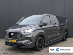Ford Transit Custom - 320 2.0 TDCI 170pk Automaat L2H1 Black Edition | 2x Schuifdeur | Adaptive Cruise | BLIS |