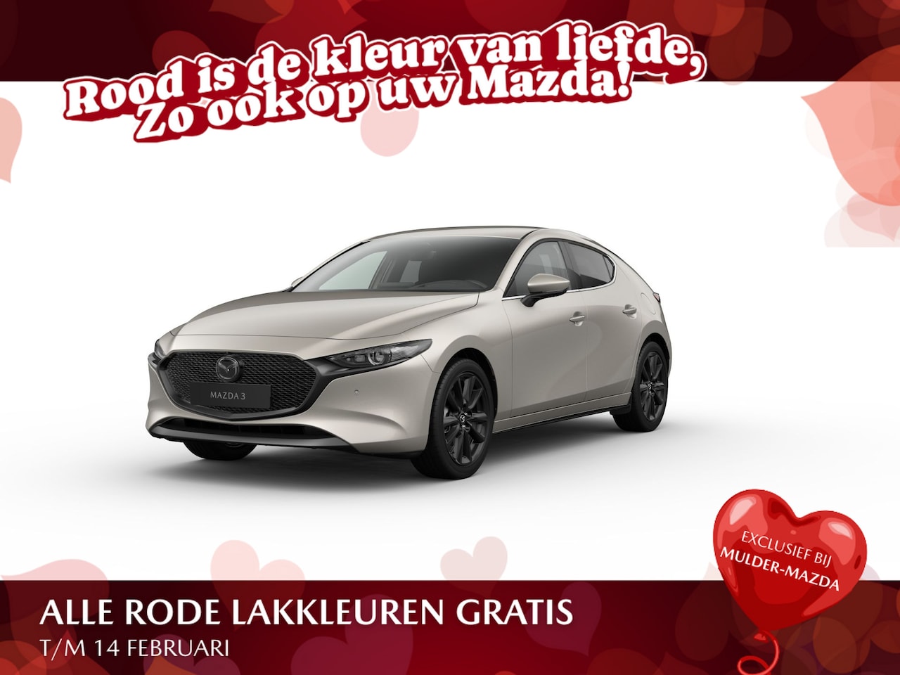 Mazda 3 - E-SKYACTIV X Exclusive-Line | 360° View Monitor | 7-inch digitale meterset | Achteruitrijc - AutoWereld.nl