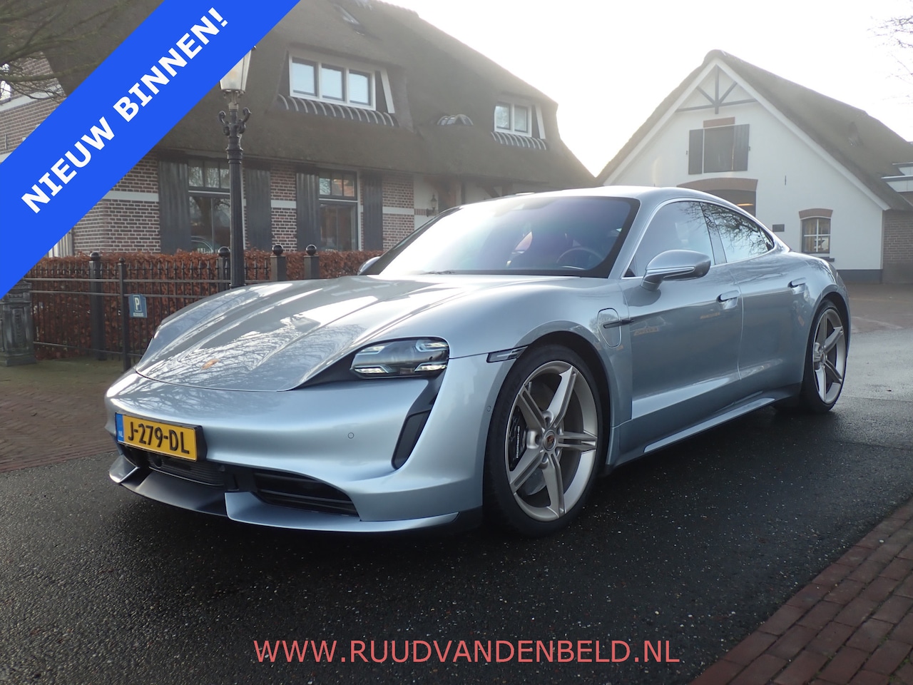 Porsche Taycan - Turbo 626pk SPORT-CHRONO/ACC/BURMESTER/360-CAMERA - AutoWereld.nl