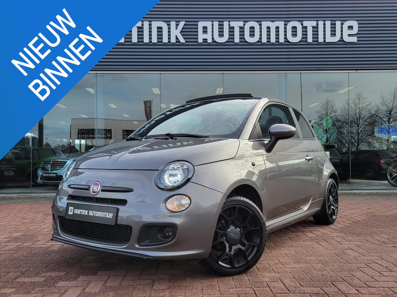 Fiat 500 C - 1.2 Lounge Sport Cabrio Automaat | Gereviseerde robot | Nieuwe koppeling - AutoWereld.nl