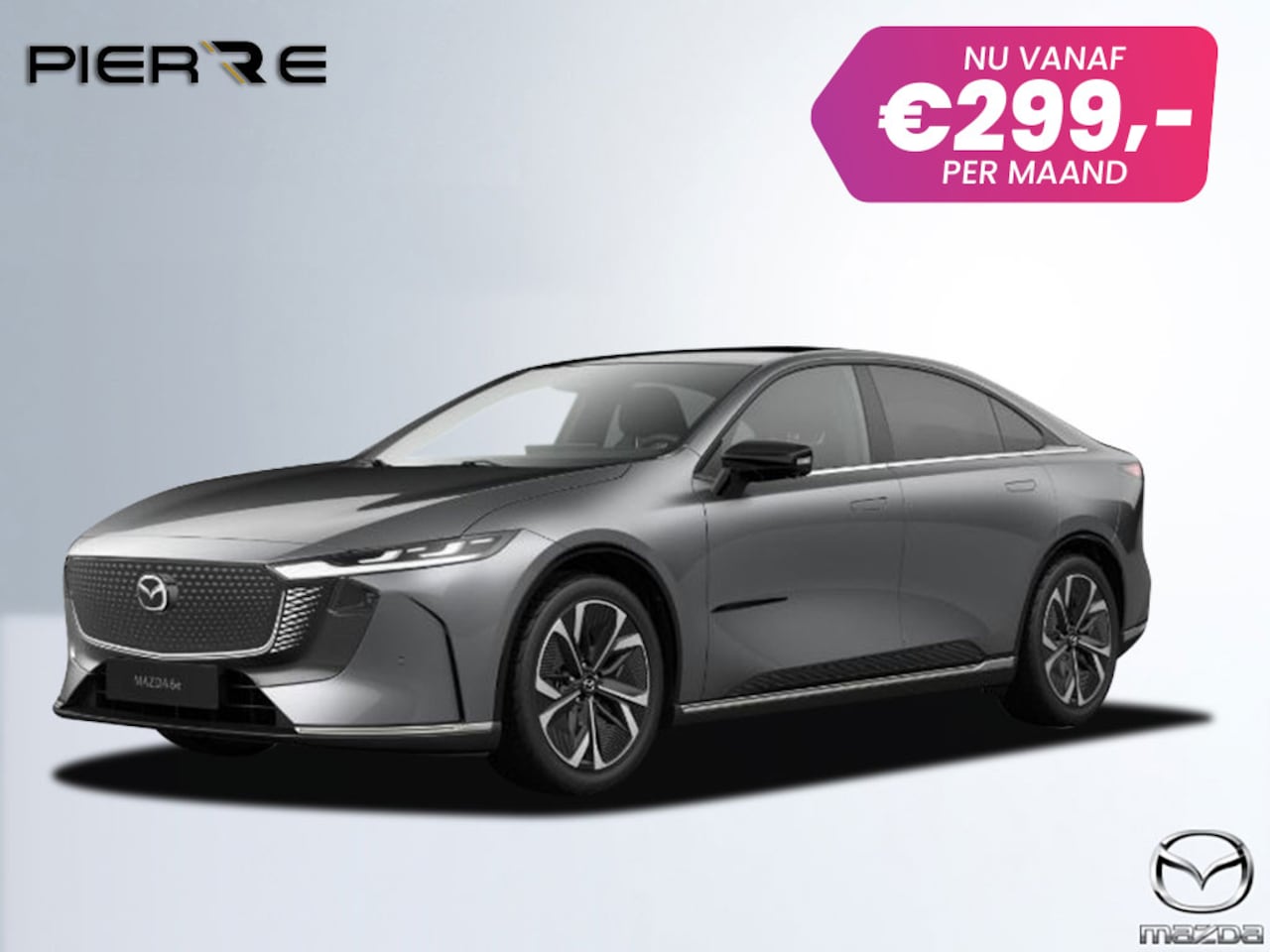Mazda 6e - NU V.A € 299,- PER MAAND! *TAKUMI Long Range 80 kWh ZWART LEDER INTERIEUR | 360 CAMERA | P - AutoWereld.nl