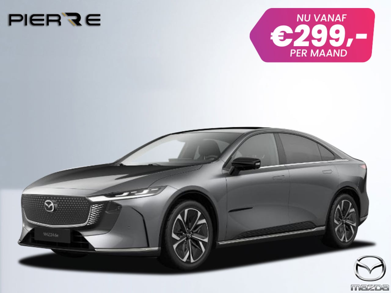 Mazda 6e - NU VOOR € 299,- PER MAAND! * TAKUMI 68.8 kWh NAVIGATIE | PANORAMA DAK | 19 INCH LMV | ROND - AutoWereld.nl