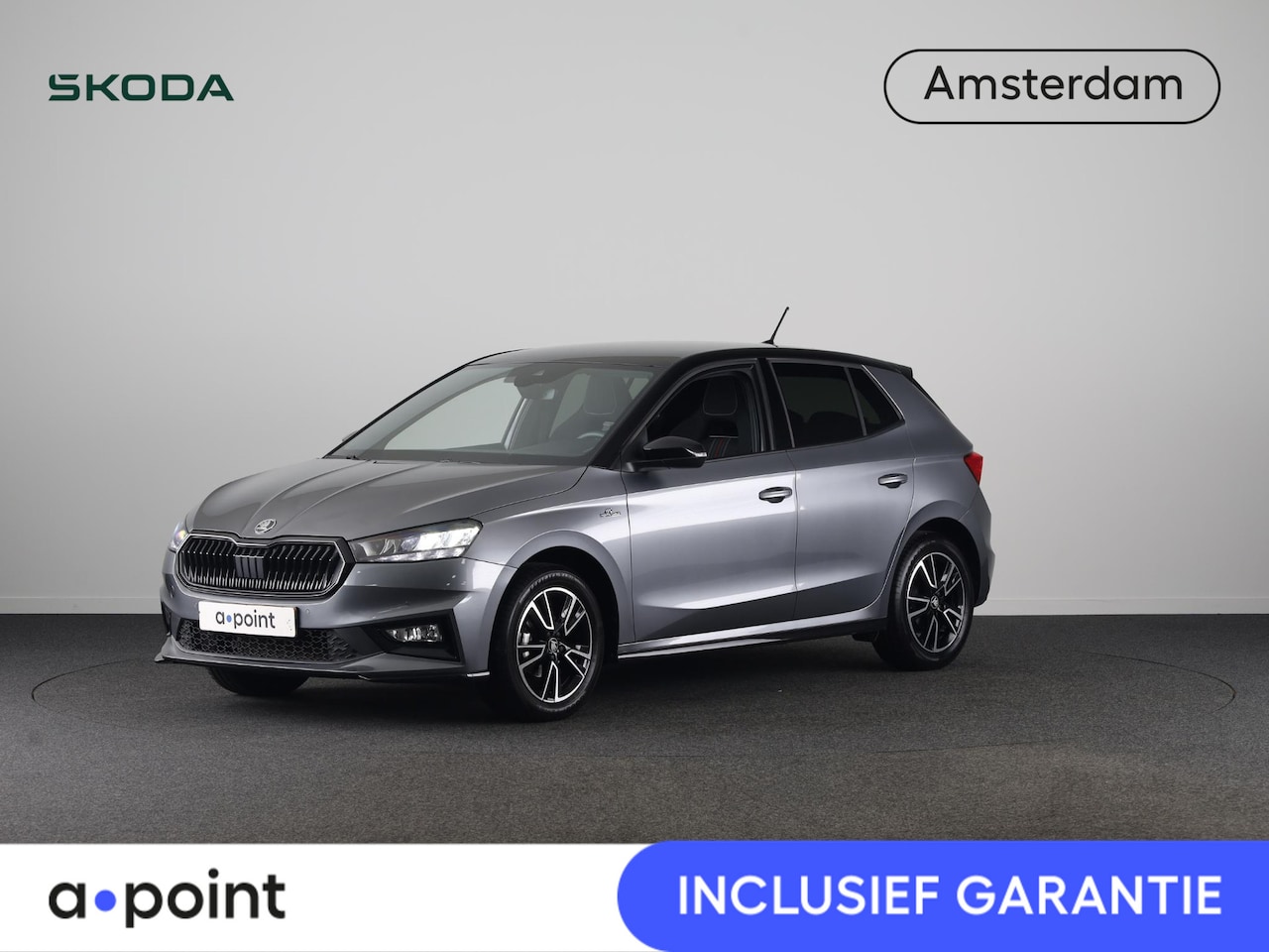 Skoda Fabia - 1.0 TSI Monte Carlo 95 pk | Verlengde garantie | Navigatie via App | Parkeersensoren | Ach - AutoWereld.nl