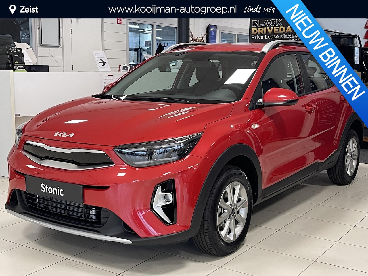 Kia Stonic - 1.0 T-GDi MHEV DynamicLine Navigatie Nu Direct leverbaar | Shortlease nu €. 774,= p.mnd ex - AutoWereld.nl