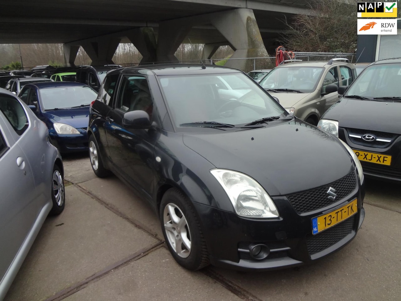 Suzuki Swift - 1.6 Sport st bekr airco elek pak nap apk - AutoWereld.nl