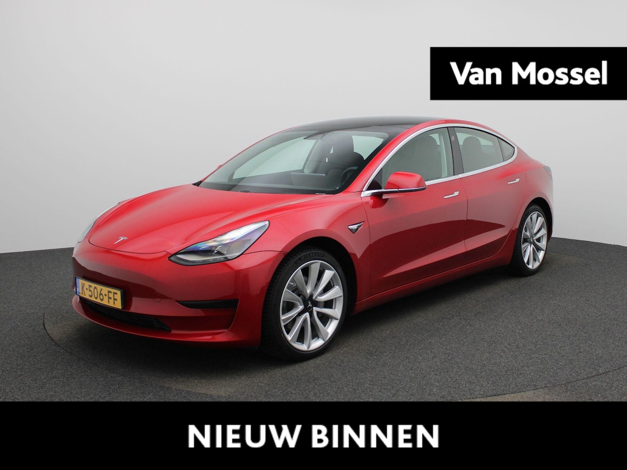 Tesla Model 3 - Standard RWD Plus 60 kWh | ACC | Achteruitrijcamera | Stoelverwarming | Lederenbekleding | - AutoWereld.nl