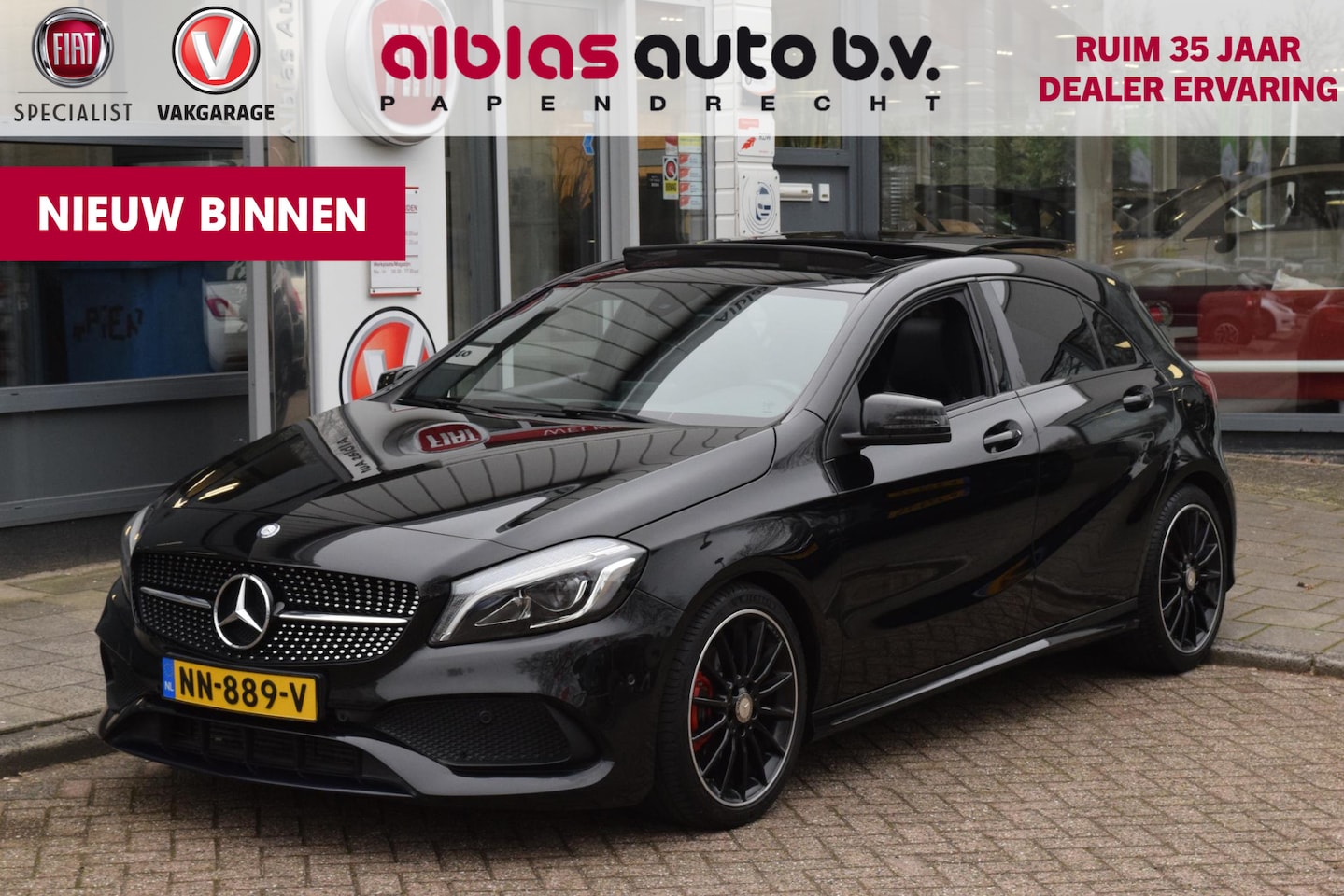 Mercedes-Benz A-klasse - 180 AMG|Open dak|18"|Automaat|Carplay - AutoWereld.nl