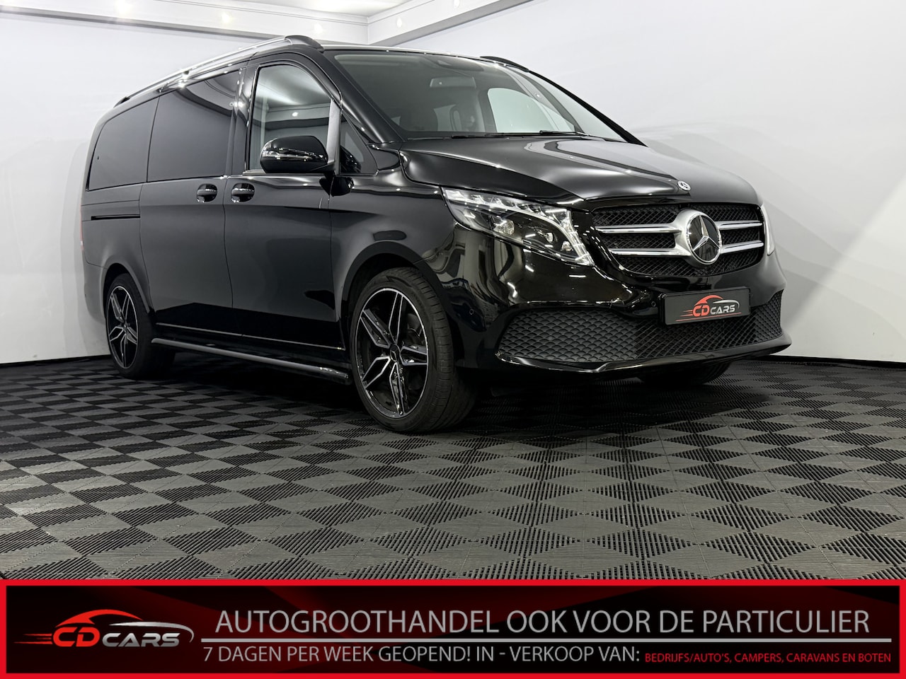 Mercedes-Benz V-klasse - 250d 4-MATIC Lang DC Leder, Camera, Navi, Stoelverwarming, Rijstrook correctie, Cruise con - AutoWereld.nl