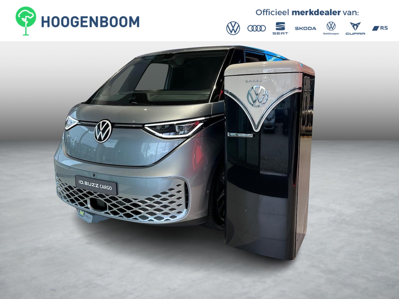 Volkswagen ID. Buzz Cargo - Bedrijfswagens Anniversary Edition 4M 340 pk 250 kW elektromotor | 4 Motion | Achteruitrij - AutoWereld.nl