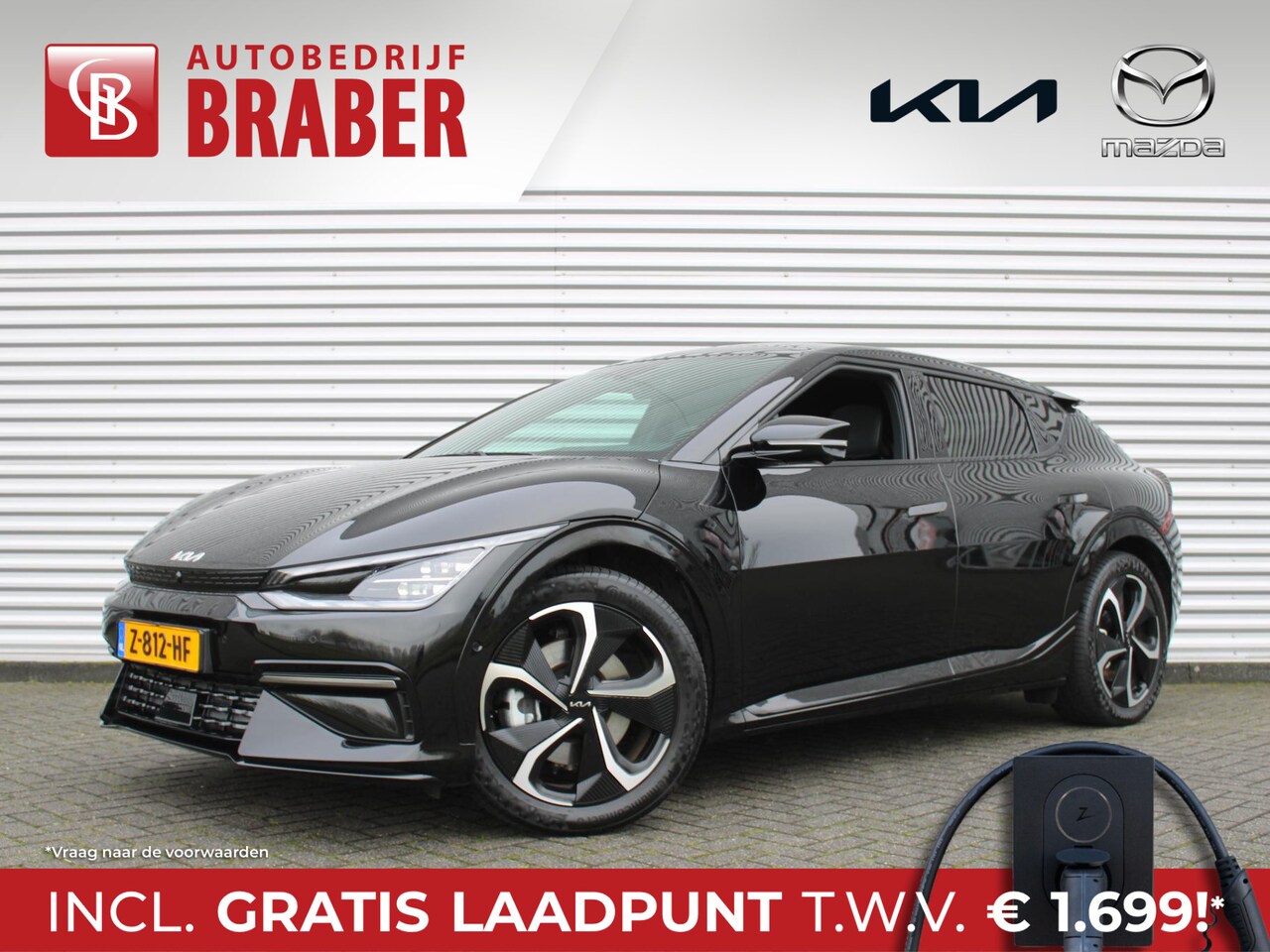 Kia EV6 - GT-Line 77.4 kWh | 20" LM | Airco | Navi | Leer | Camera | Cruise | BTW auto | 17% bijtell - AutoWereld.nl