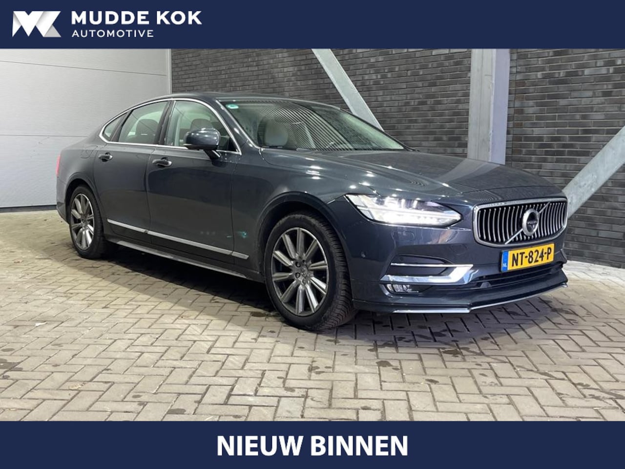 Volvo S90 - T5 Inscription | Head-Up | Schuif/Kanteldak | ACC | 360° Camera | Trekhaak | Massage+Venti - AutoWereld.nl