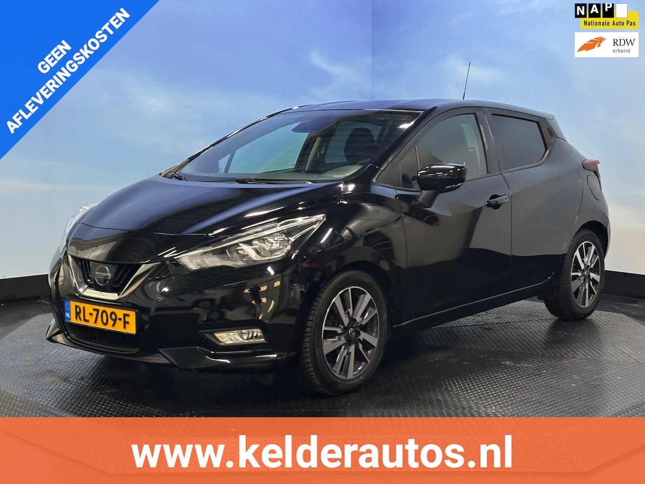 Nissan Micra - 0.9 IG-T N-Connecta Navi | Clima | Cruise | Camera - AutoWereld.nl