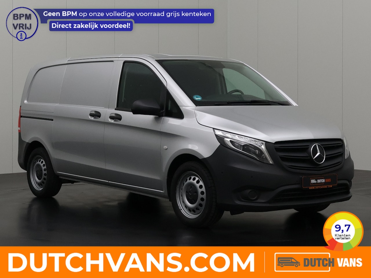 Mercedes-Benz Vito - 114CDI Automaat 2xSchuifdeur | Led | Inrichting | Navigatie | Camera | Airco | Cruise - AutoWereld.nl