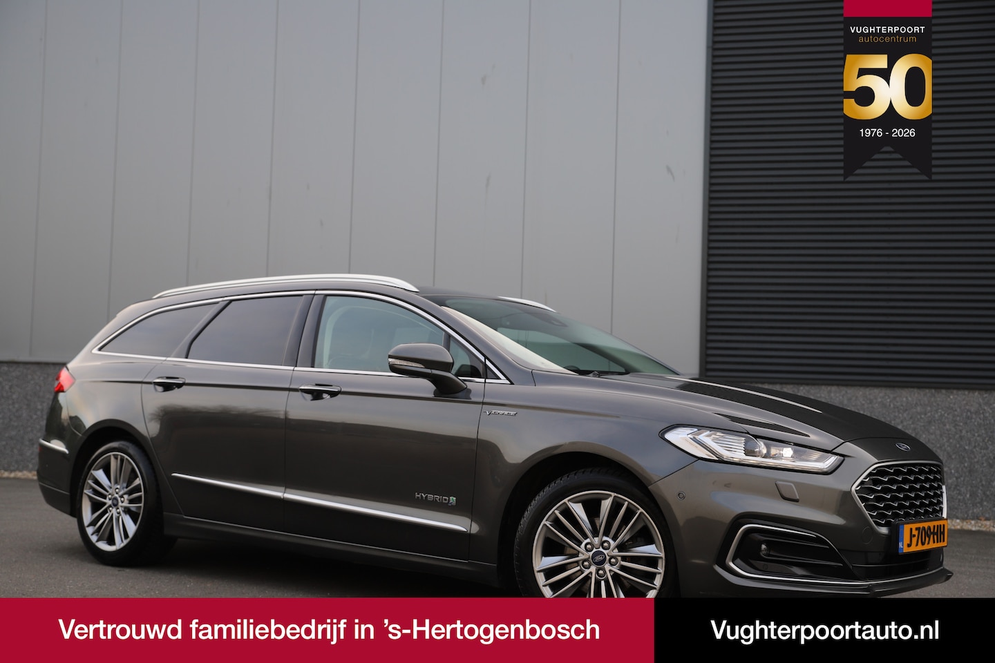 Ford Mondeo Wagon - 2.0 IVCT/187pk/Hybrid/*VIGNALE*/Autom./Leder/Adaptive/Camera/Led - AutoWereld.nl