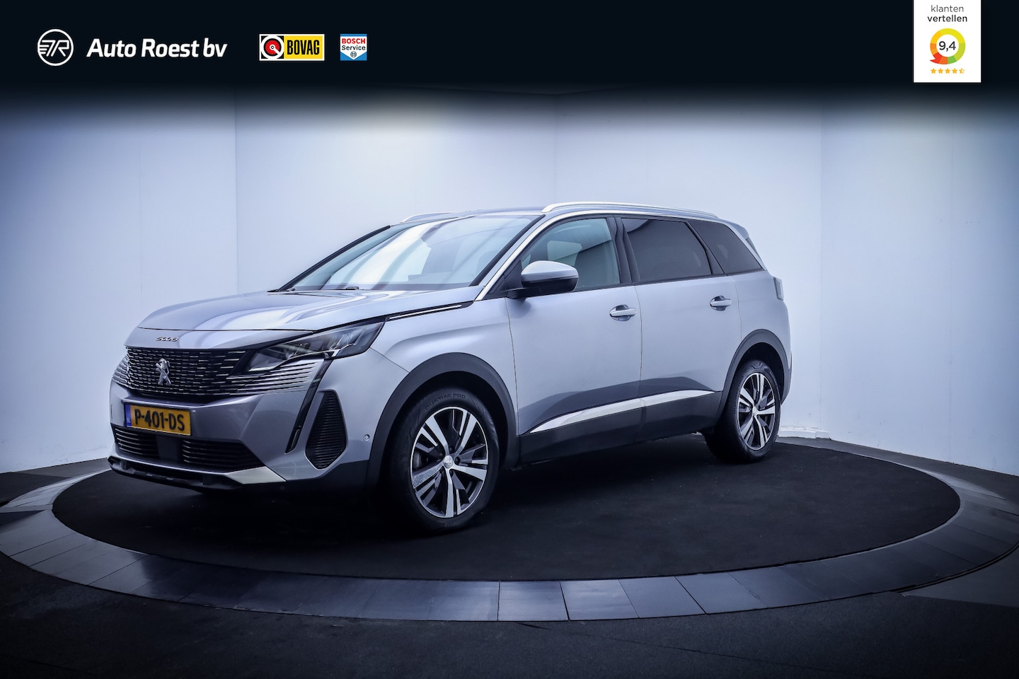 Peugeot 5008 - 1.2T Aut. 7P ALLURE FULL LED | 1/2LEDER | CAMERA | 18"LMV | CARPLAY | CLIMA | LED - AutoWereld.nl