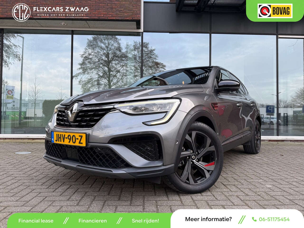 Renault Arkana - 1.6 E-Tech hybrid 145 RS Line - Automaat - Leder - Navi - Camera - Climate - AutoWereld.nl