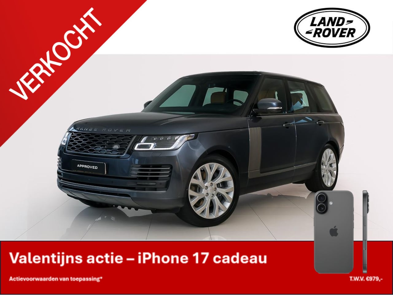 Land Rover Range Rover - 2.0 P400e Autobiography | Rear Seat Ent. | SVO Bosphorus Grey | 24 maanden Approved - AutoWereld.nl