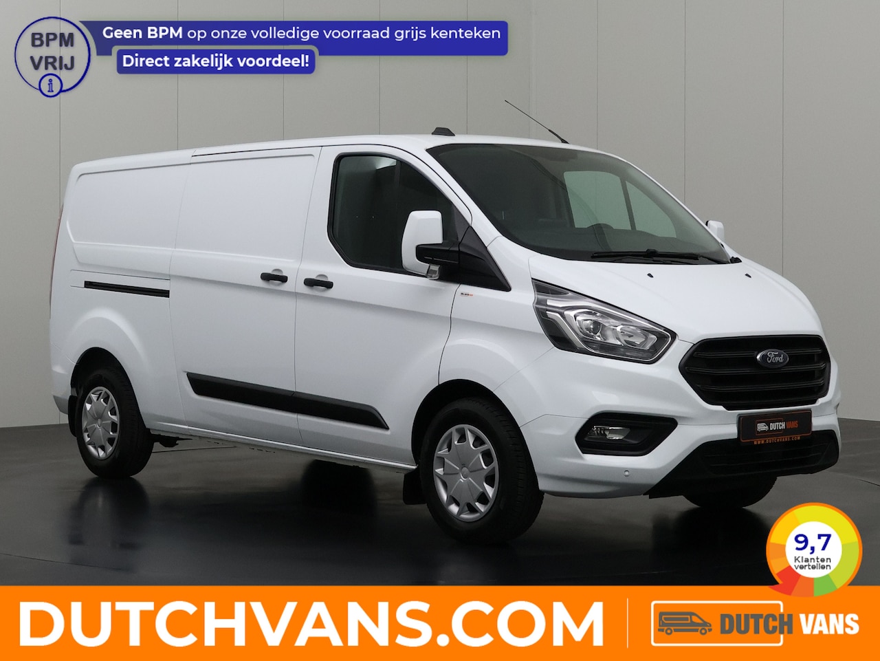 Ford Transit Custom - 2.0TDCi 130PK Lang | Multimedia | Airco | Cruise | 3-Zits - AutoWereld.nl
