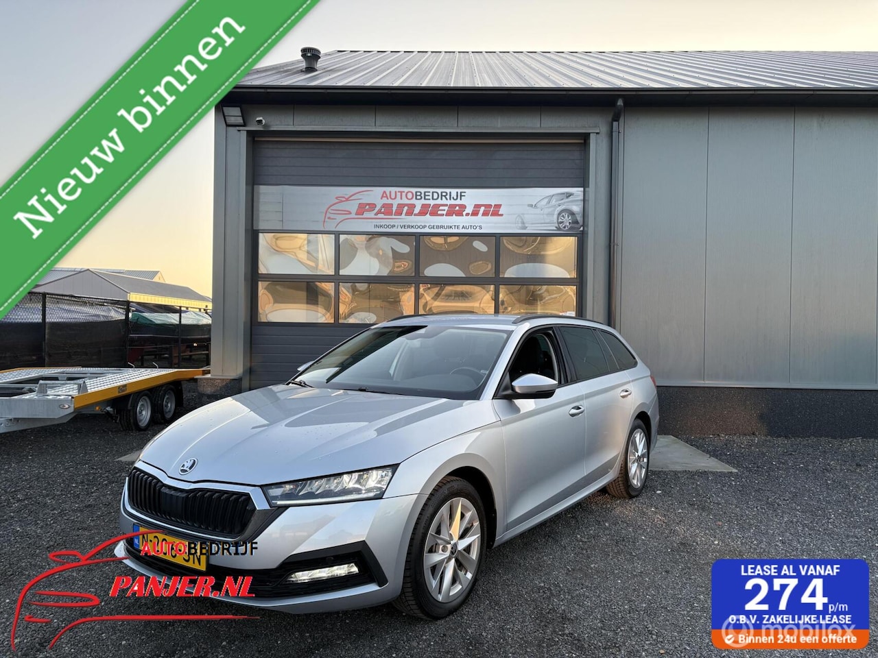 Skoda Octavia Combi - 1.5 e-TSI "LED+NAVI+TREKHAAK+LMV" - AutoWereld.nl