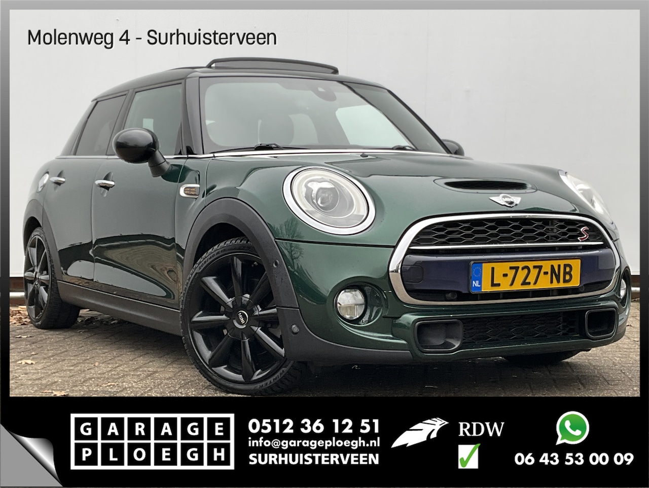MINI Cooper S - Mini 2.0 Chili Serious Business Pano Harman/Kardon HUD Adapt.Cruise - AutoWereld.nl