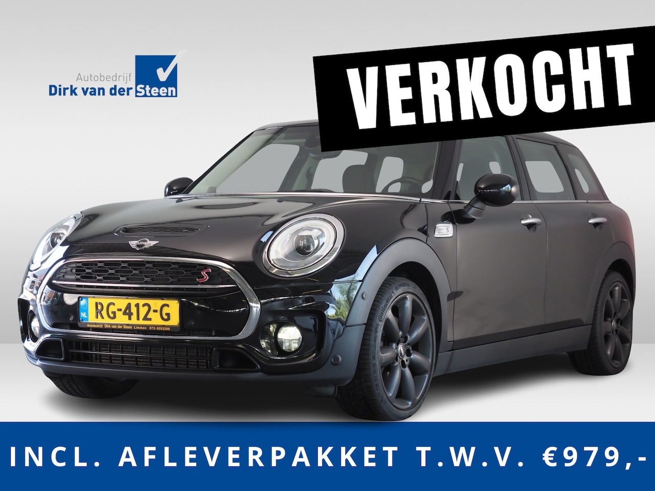 MINI Clubman - Mini 2.0 Cooper S Serious Business | Harman/ Kardon Audio | Apple CarPlay | Parkeersensore - AutoWereld.nl