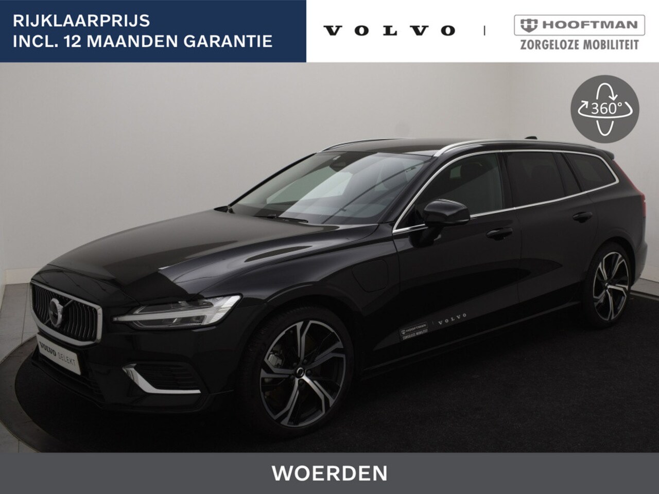 Volvo V60 - T6 PLUG-IN HYBRID ESSENTIAL EDITION LEDER ACC BLIS STOELVERWARMI - AutoWereld.nl