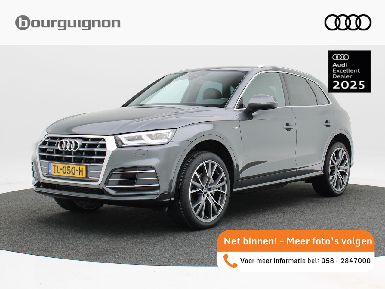 Audi Q5 - 2.0 TFSi 251 Pk quattro Sport S-Line Edition | Adaptive Cruise | Climate Control | Trekhaa - AutoWereld.nl