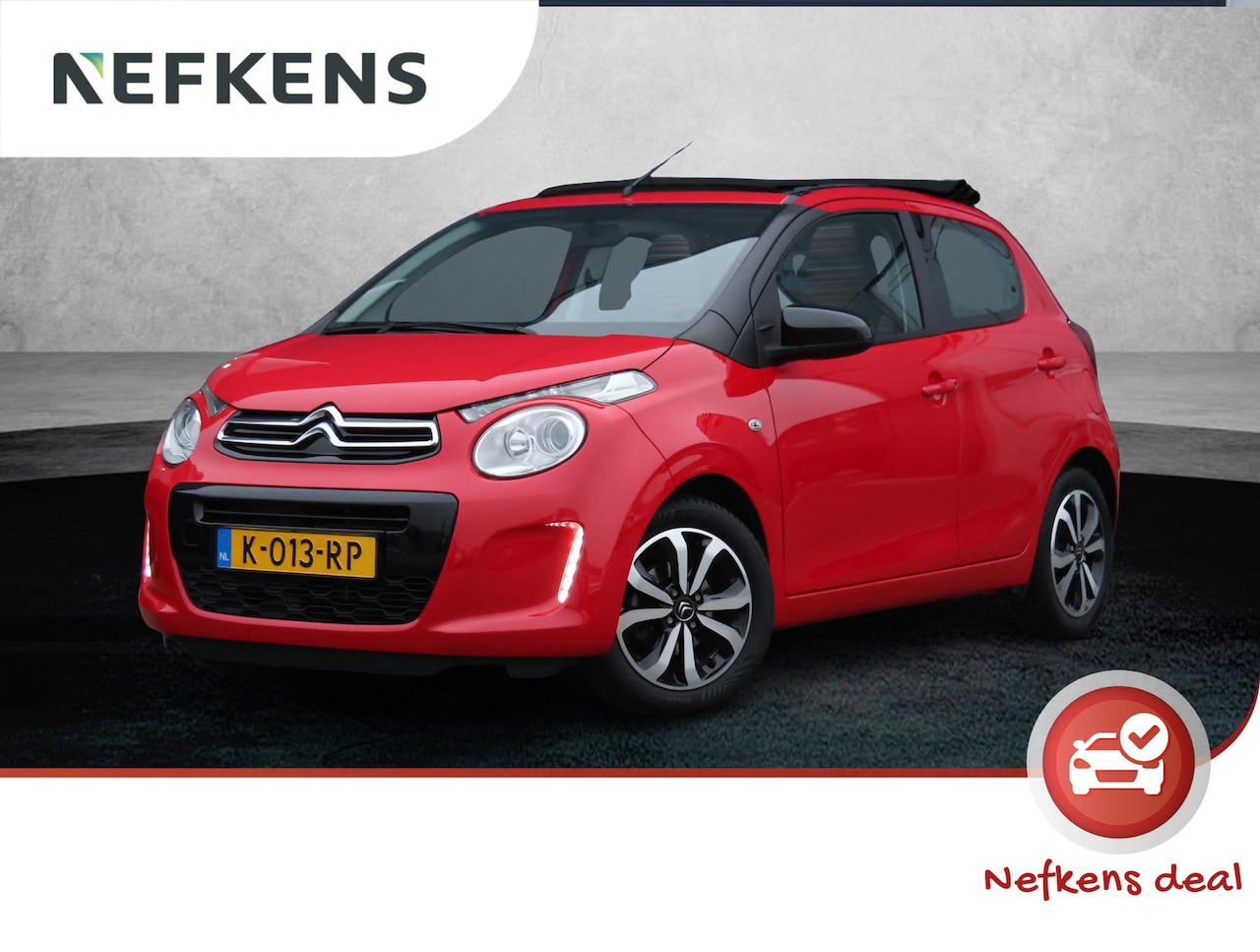 Citroën C1 - 1.0 VTi Airscape Shine Automaat | Cabrio | 15 inch LMV | Airco | Apple Carplay & Android A - AutoWereld.nl