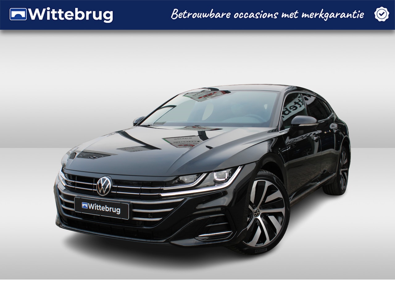 Volkswagen Arteon Shooting Brake - 1.4 TSI eHybrid 218pk R-Line DSG Automaat / Panorama dak / Nappa Leder Carbon Style / LM 1 - AutoWereld.nl