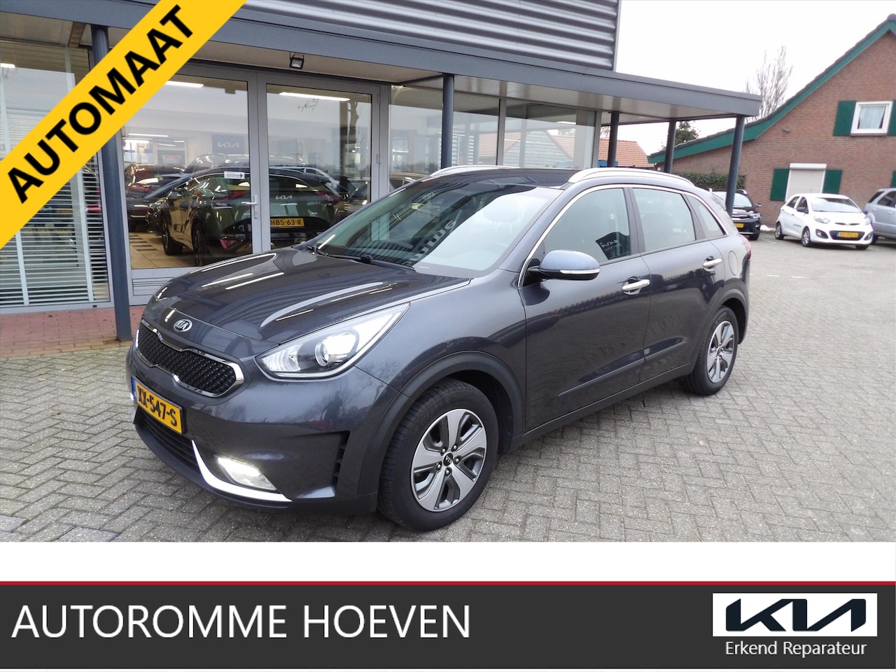 Kia Niro - 1.6 Hybrid AUTOMAAT DynamicLine Org. Ned. - AutoWereld.nl
