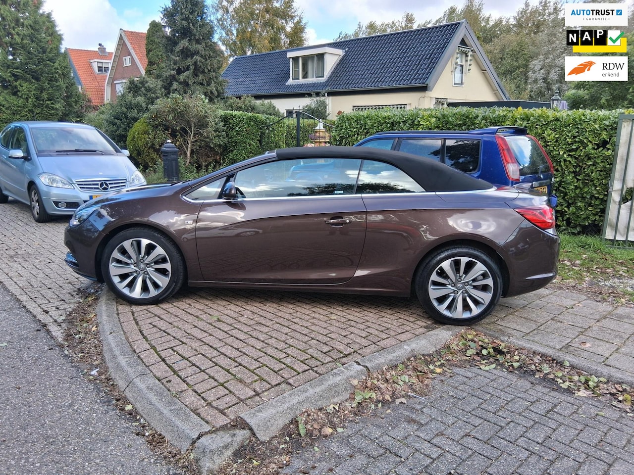 Opel Cascada - 1.4 Turbo ecoFLEX Innovation navigatie cruiscontrol lederenbekleding eerste eigenaar - AutoWereld.nl