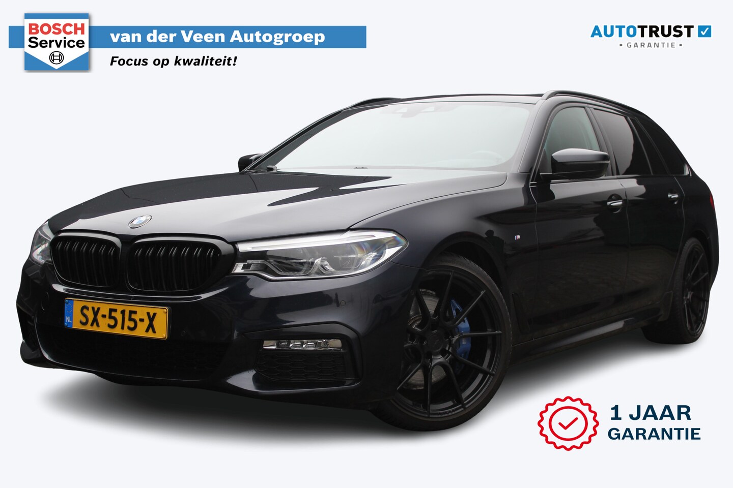 BMW 5-serie Touring - 530i High Executive M-sport | Incl. 12 maanden garantie | Panoramadak | Dodehoek detectie - AutoWereld.nl