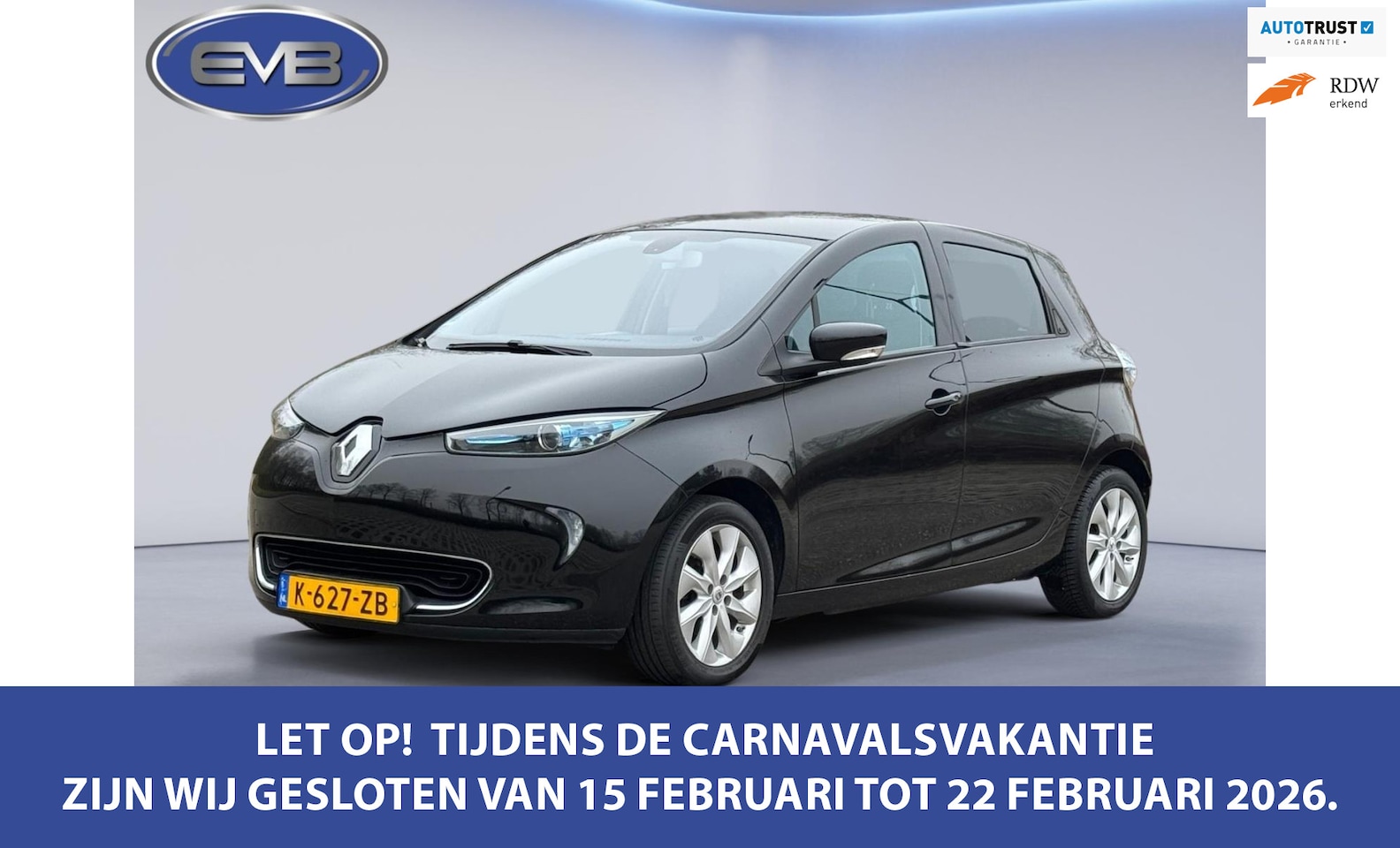 Renault Zoe - Q210 Zen Quickcharge 22 kWh (ex Accu) achteruitrijcamera, cruise controle,navigatie, led v - AutoWereld.nl