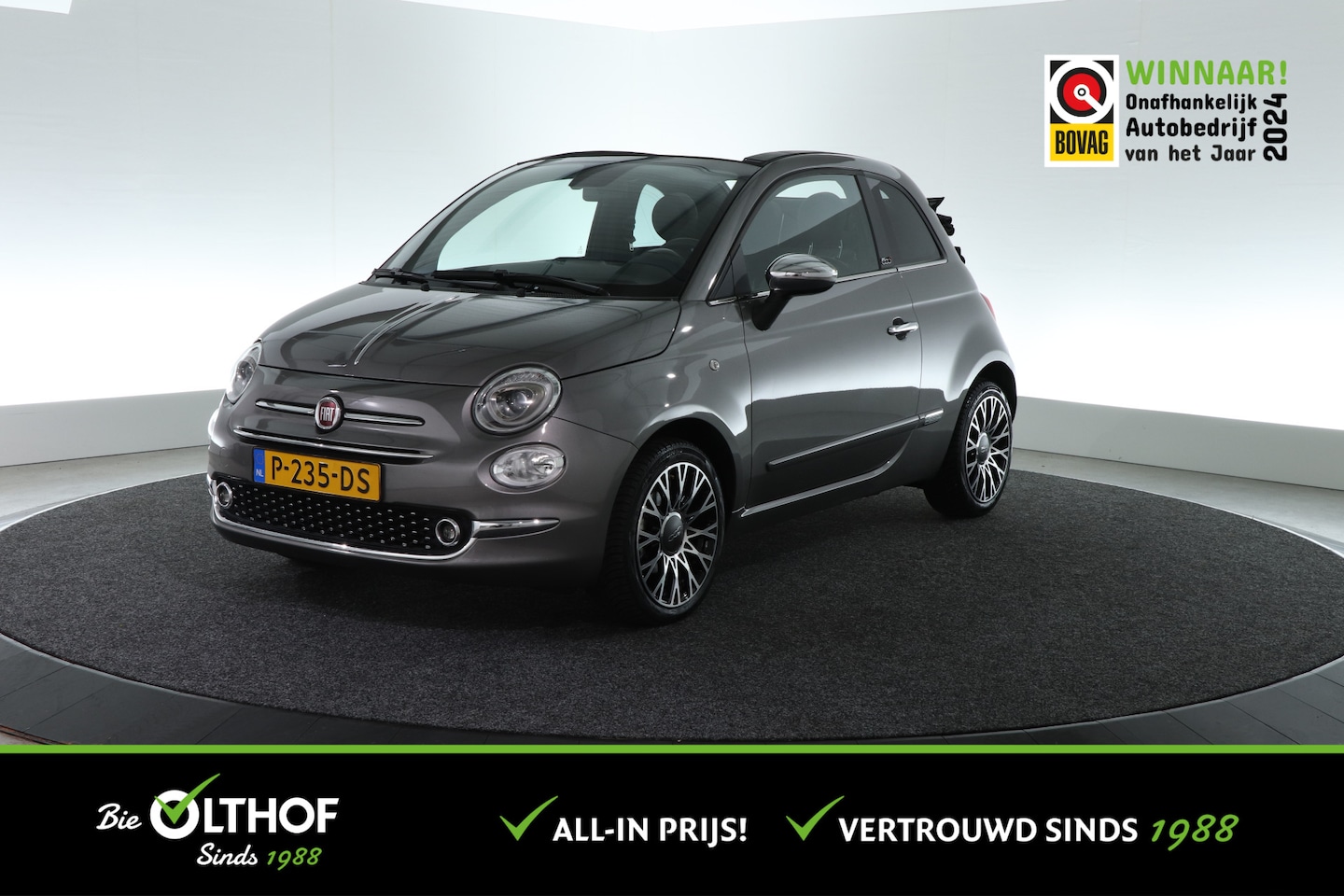 Fiat 500 C - 1.0 Hybrid Dolcevita | CRUISE | CLIMA | NAVI | PDC | - AutoWereld.nl