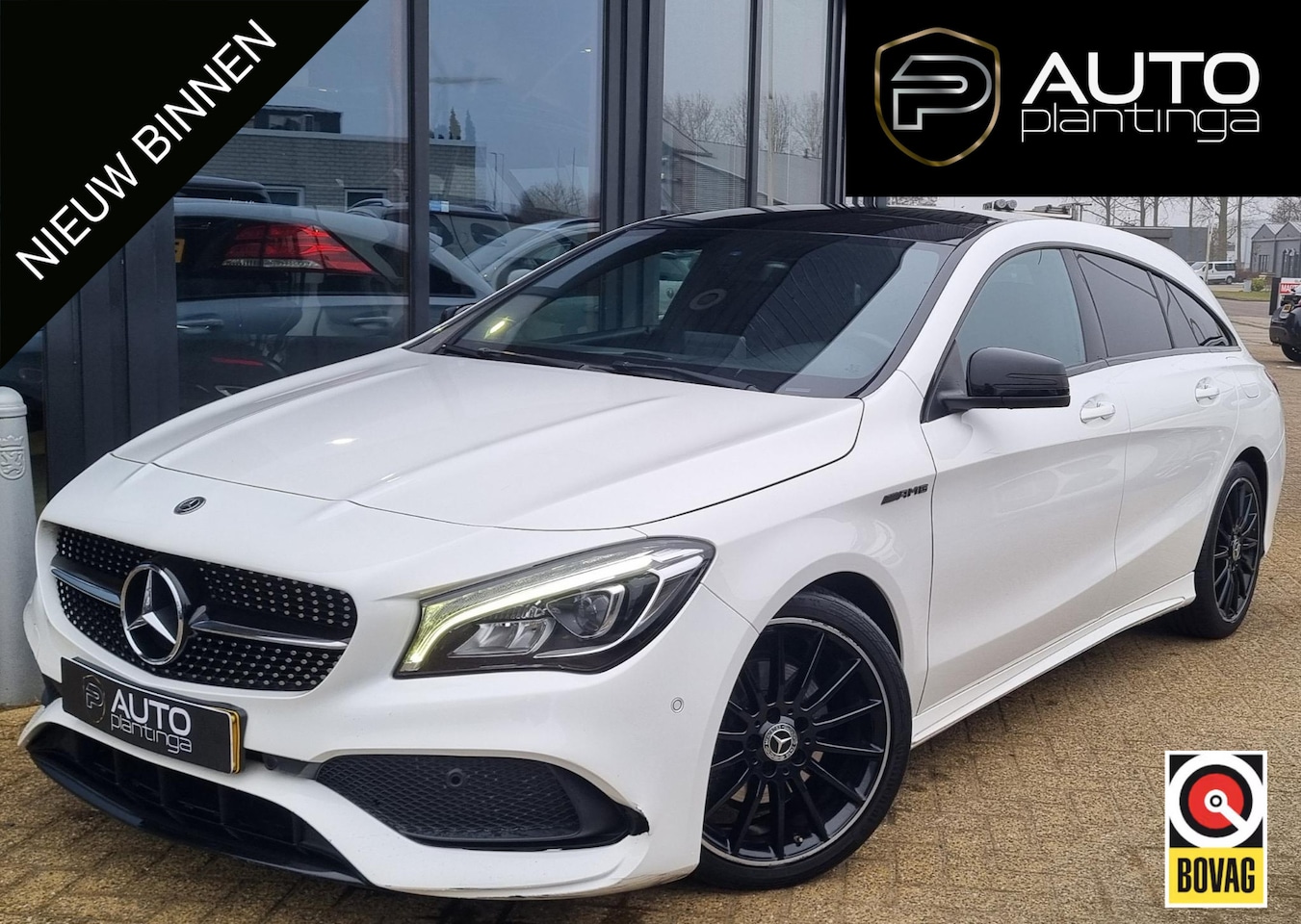 Mercedes-Benz CLA-klasse Shooting Brake - 180 | PANO | 18" | AMG | LED | AUTOMAAT | DEALER ONDERHOUDEN | - AutoWereld.nl