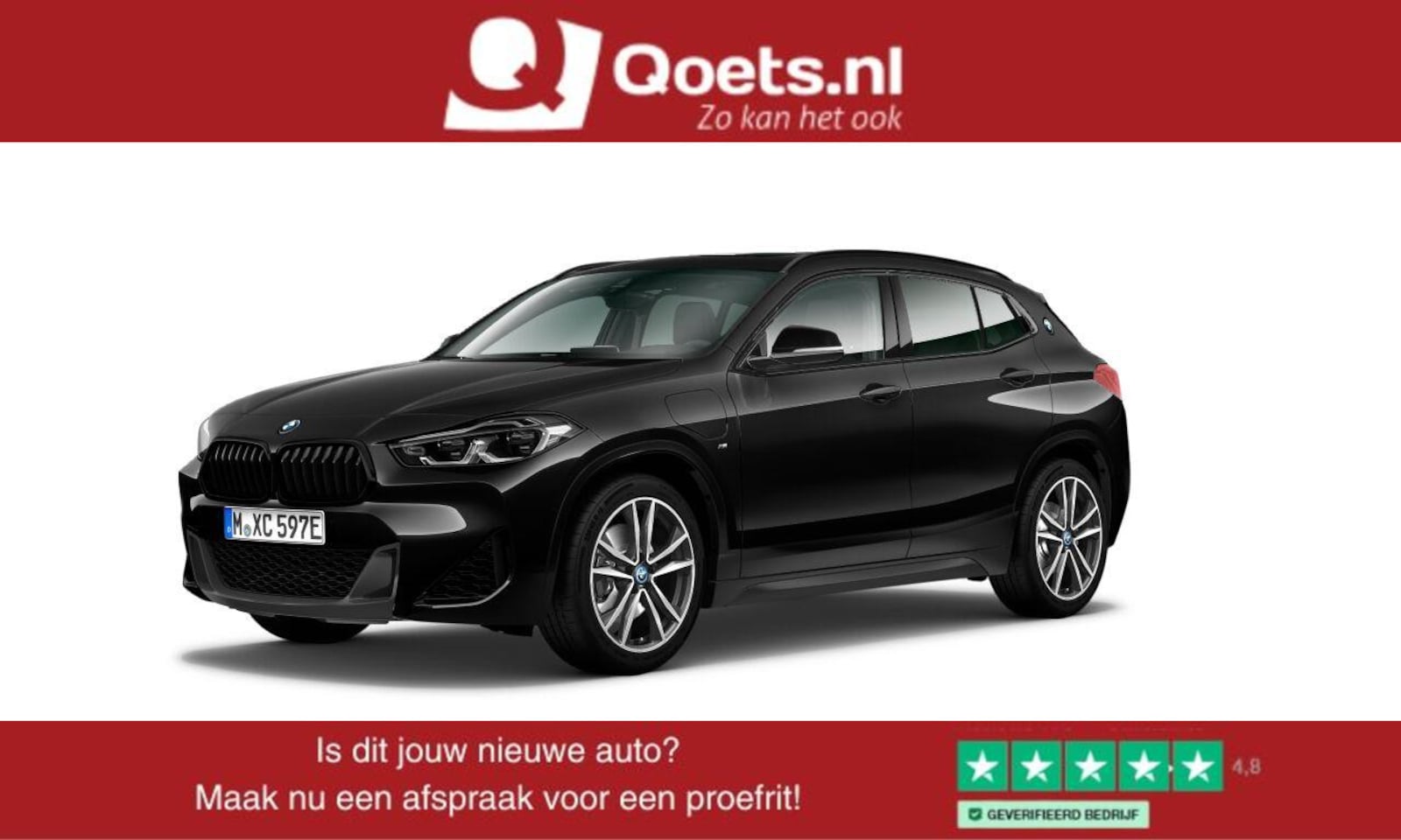 BMW X2 - xDrive25e High Executive M Sport - Panoramadak - Elektrisch verwarmde voorstoelen - Getint - AutoWereld.nl