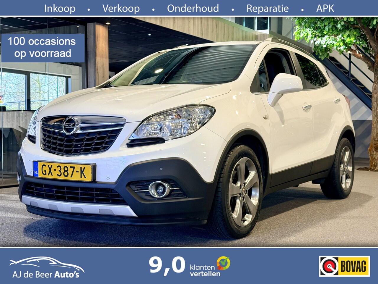 Opel Mokka - 1.6 Edition Volleder | Clima | Navi | PDC 2x | Cruise - AutoWereld.nl