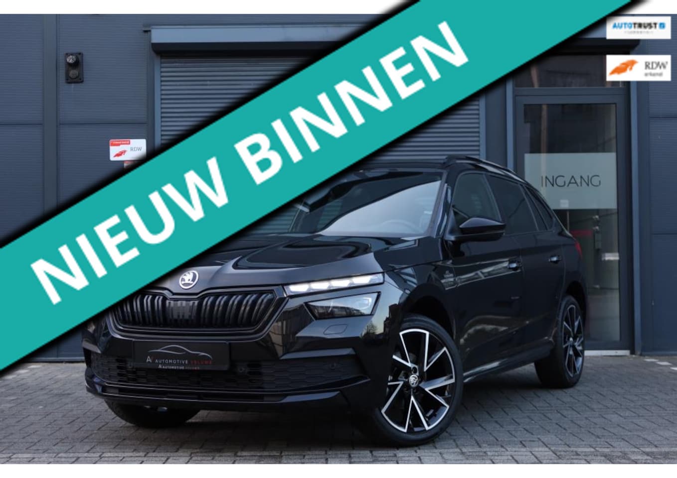 Skoda Kamiq - 1.0 TSI Monte Carlo BTW|LED|PANO|ACC|Keyless|Stoelverwarming|Carplay|ACC - AutoWereld.nl