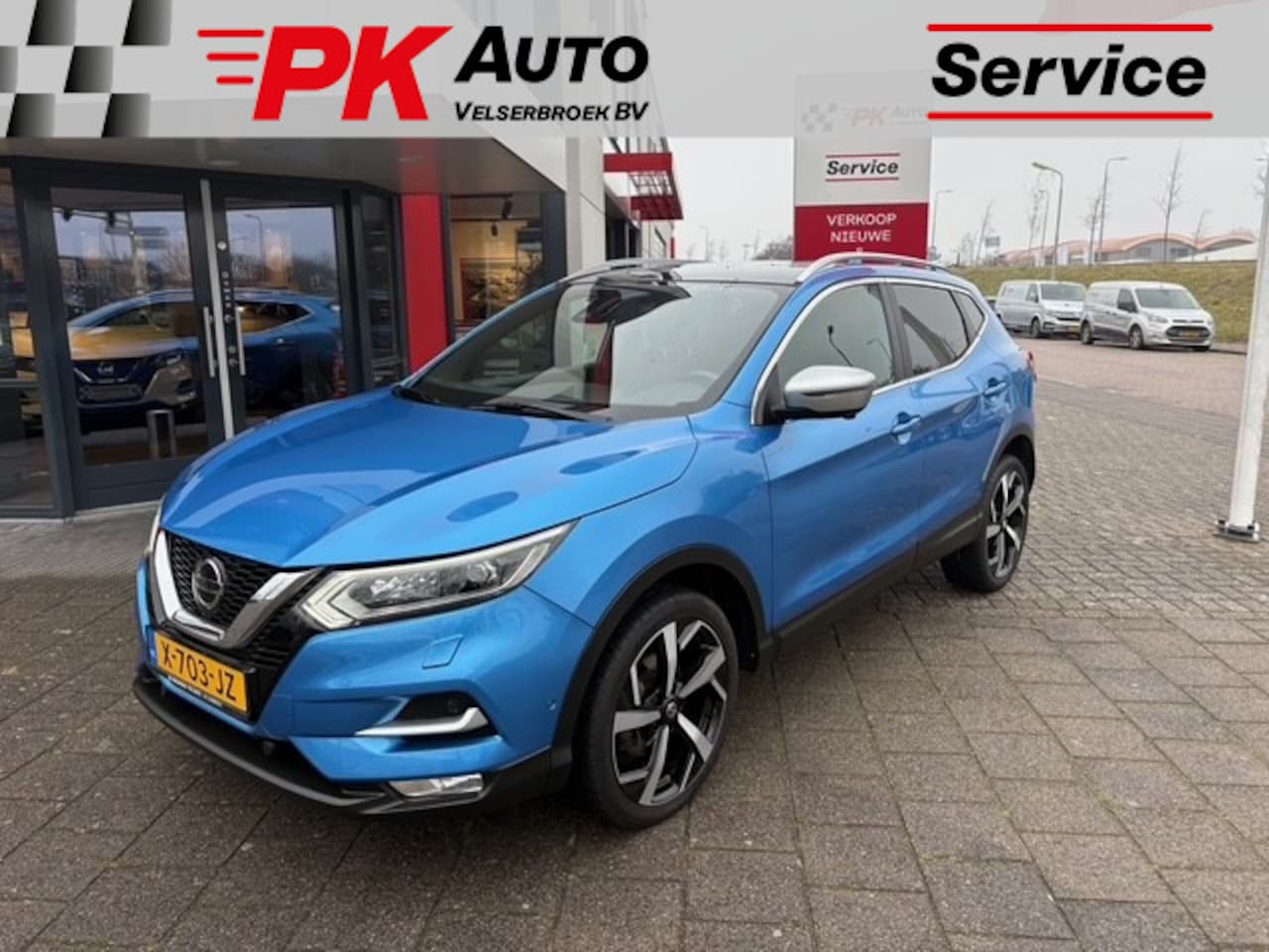 Nissan Qashqai - 1.2 Tekna + | Navi | Trekhaak | Pano | 80.327 km Dealeronderhouden - AutoWereld.nl