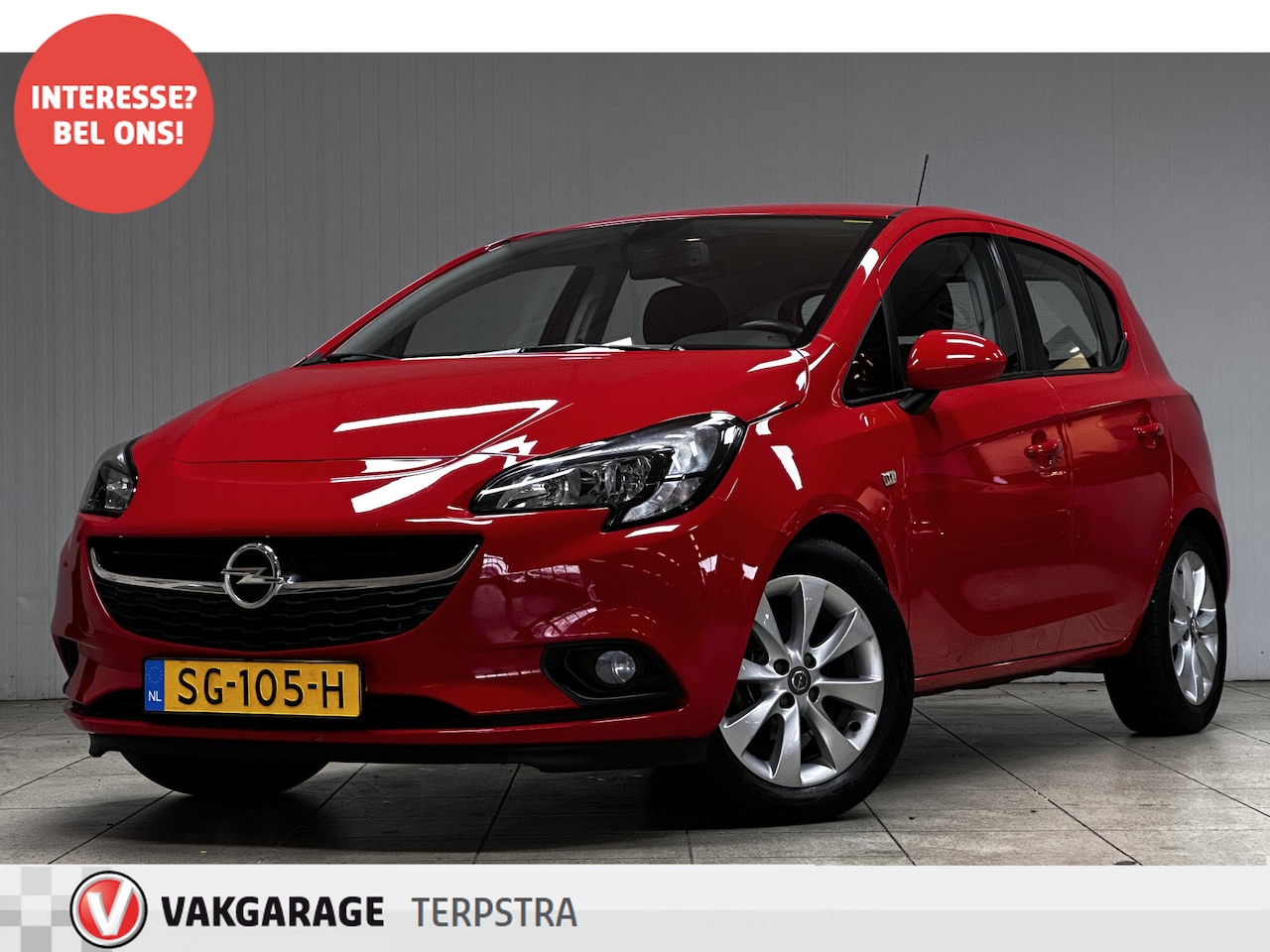 Opel Corsa - 1.4 Favourite/ Apple+Android/ DAB+/ 16''LMV/ Airco/ Navi/ Cruise/ Bluetooth/ Multi.LEDER.S - AutoWereld.nl
