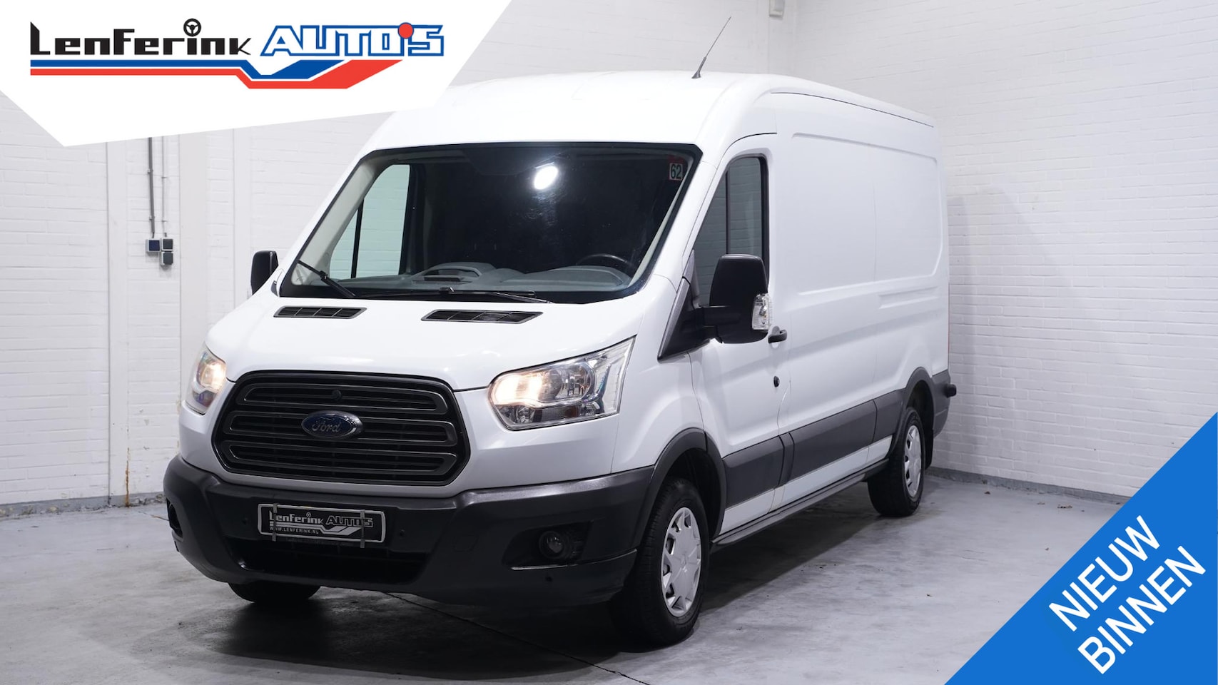 Ford Transit - 2.2 TDCI 125 pk L3H2 Trend Airco, APK 10-2026 Cruise Control, 270 Graden Achterdeuren, PDC - AutoWereld.nl