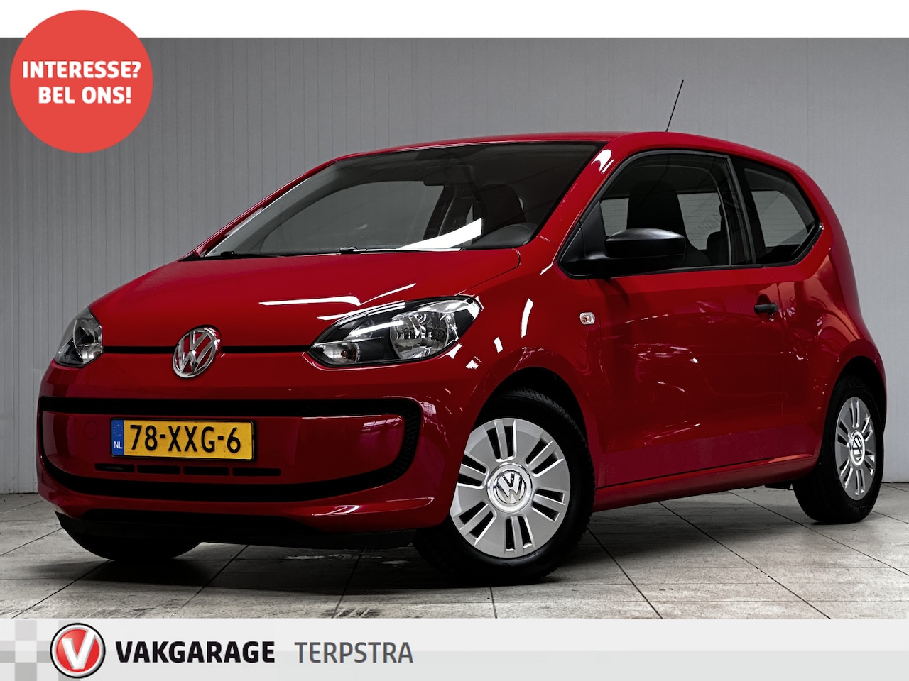 Volkswagen Up! - 1.0 take up! BlueMotion/ AIRCO!/ Radio+AUX&USB/ Deelbare Achterbank/ Stuurbekr/ Airbags/ I - AutoWereld.nl