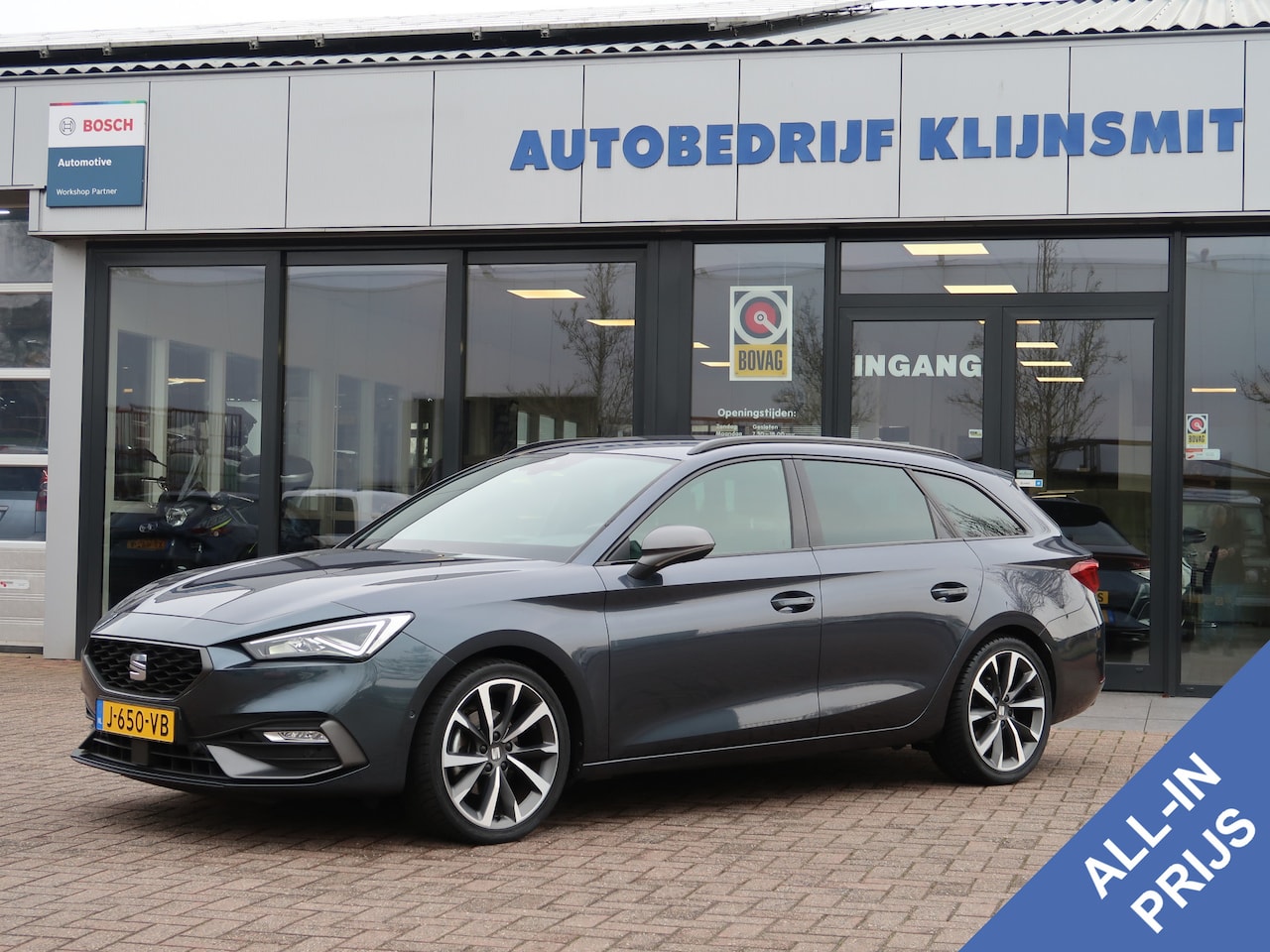 SEAT Leon Sportstourer - 1.5 TSI FR Launch Edition | Leder | Camera | Stuur-Stoelverw | 18 inch | - AutoWereld.nl