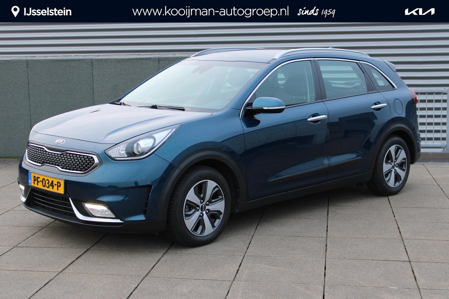 Kia Niro - 1.6 GDi Hybrid DynamicLine TREKHAAK, NAVIGATIE, ACHTERUITRIJCAMERA, METAALLAK - AutoWereld.nl