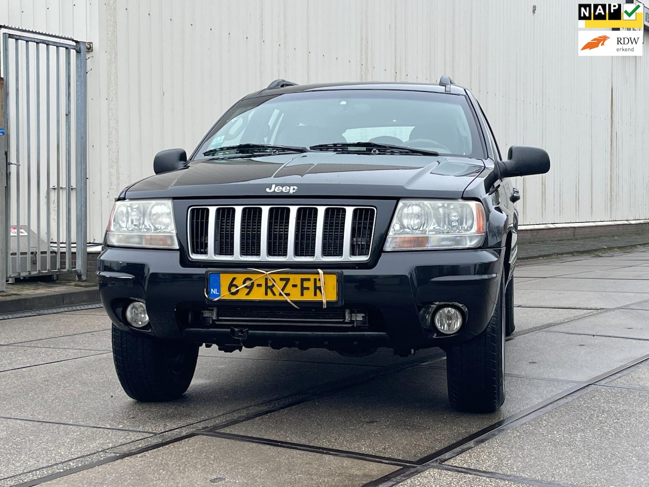 Jeep Grand Cherokee - 4.0i Limited 2005 Automaat 4x4 LPG NAP - AutoWereld.nl