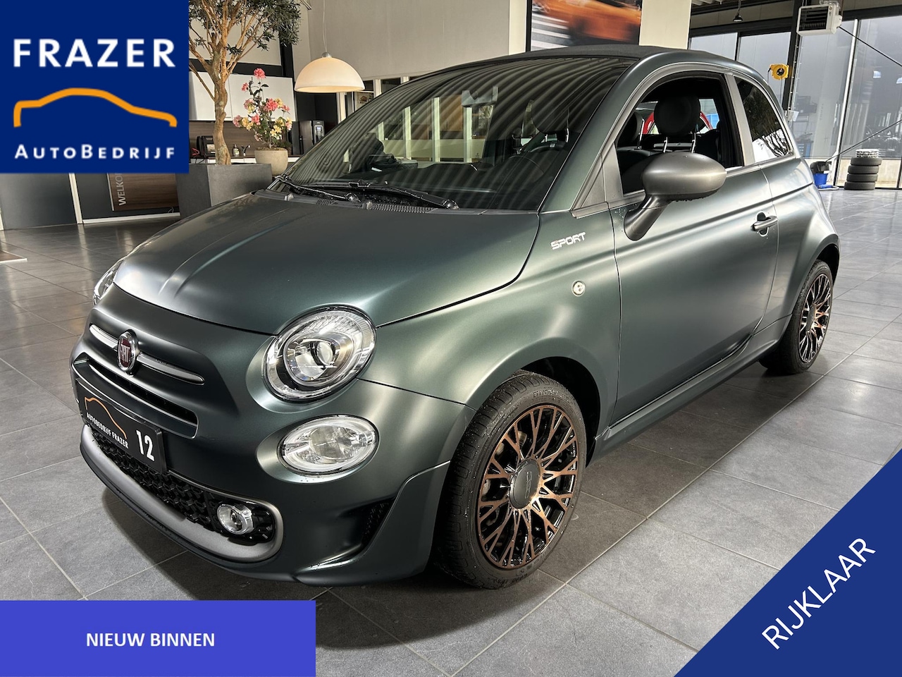 Fiat 500 C - 1.0 Hybrid Sport 1.0 Hybrid Sport - AutoWereld.nl